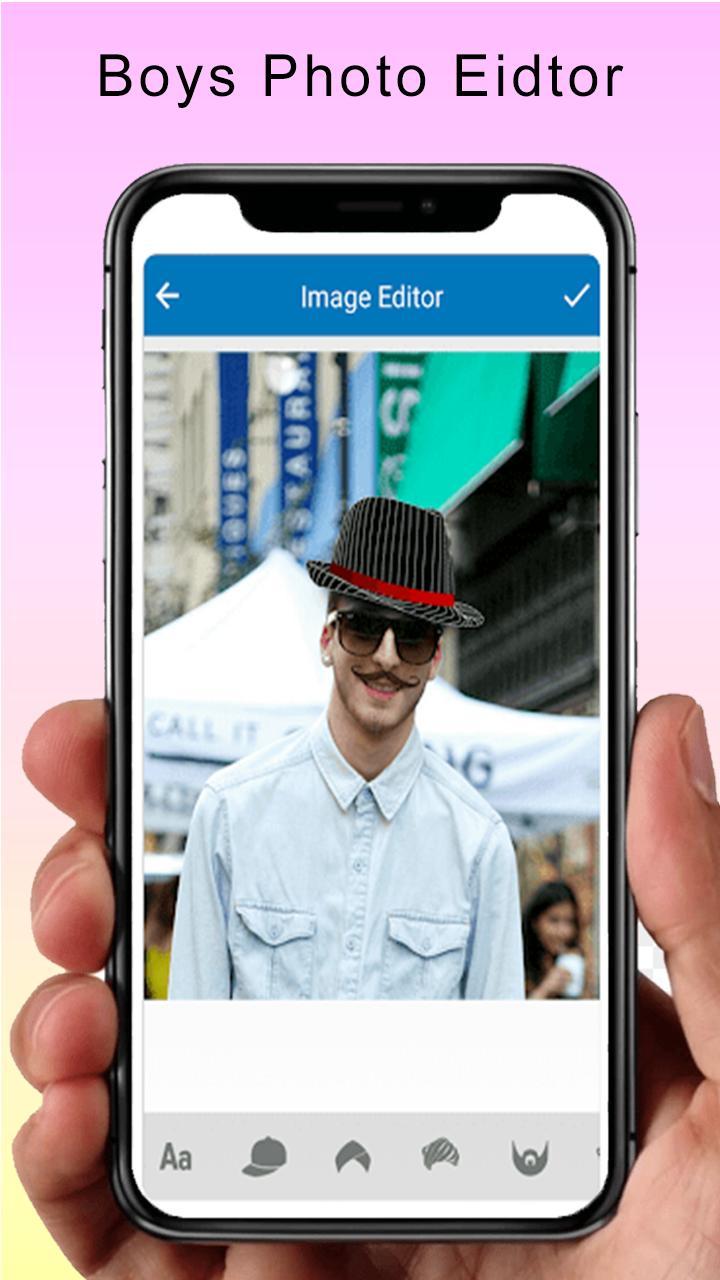 Boys Photo Editor Pro screenshot image 5_funmod.online