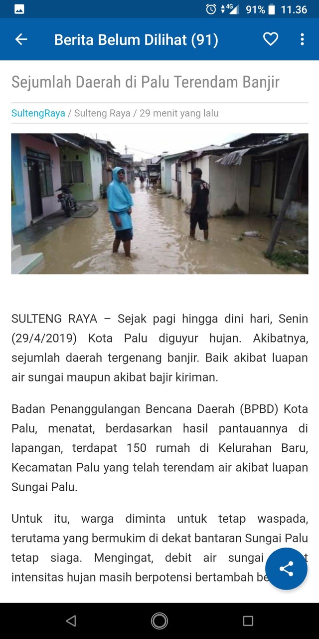 Berita Sulteng (Berita Daerah Sulawesi Tengah) screenshot image 1_funmod.online