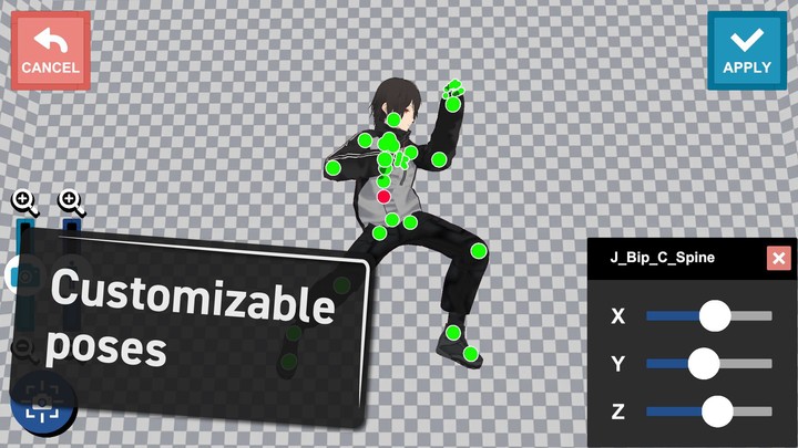 VRM Posing Mobile screenshot image 2_funmod.online