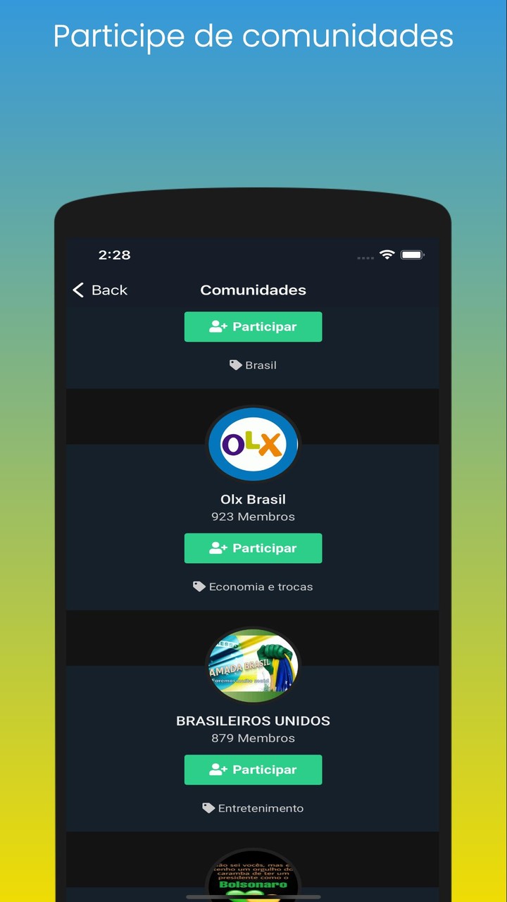 Rede Social BomPerfil screenshot image 4_funmod.online