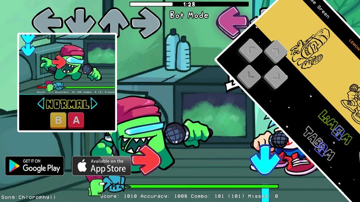 Fnf Origin & Imposter Mod Game screenshot image 3_funmod.online