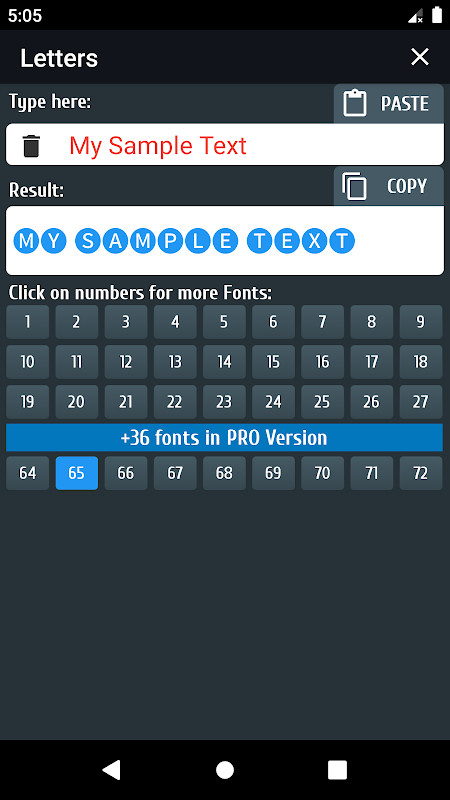 Cool text and symbols screenshot image 9_funmod.online