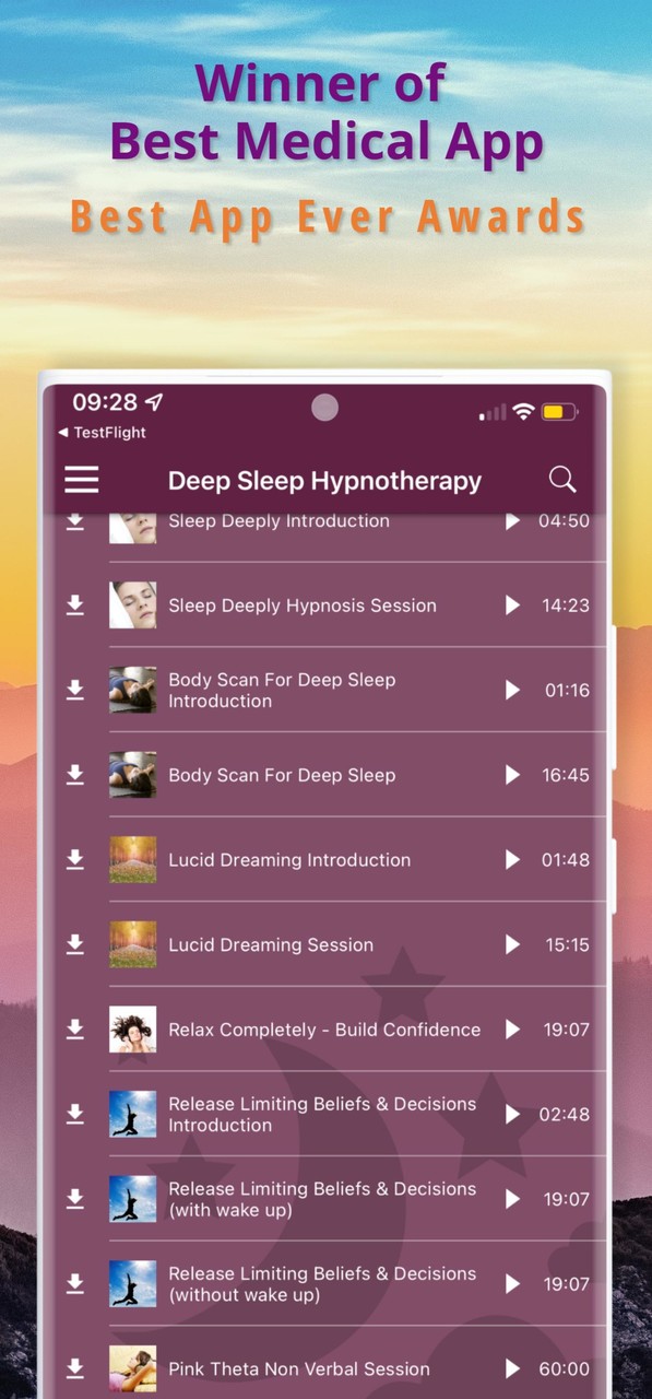 Deep Sleep Hypnotherapy screenshot image 6_funmod.online