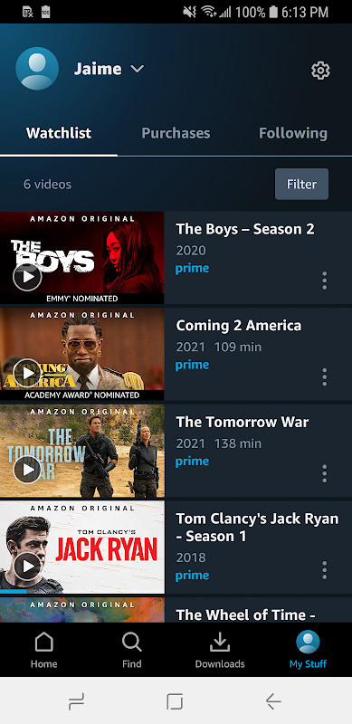 Amazon Prime Video (Mod) screenshot image 1_funmod.online