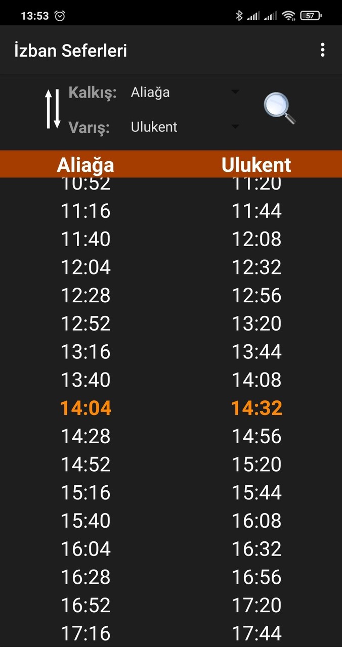 İzban Hareket Saatleri screenshot image 2_funmod.online