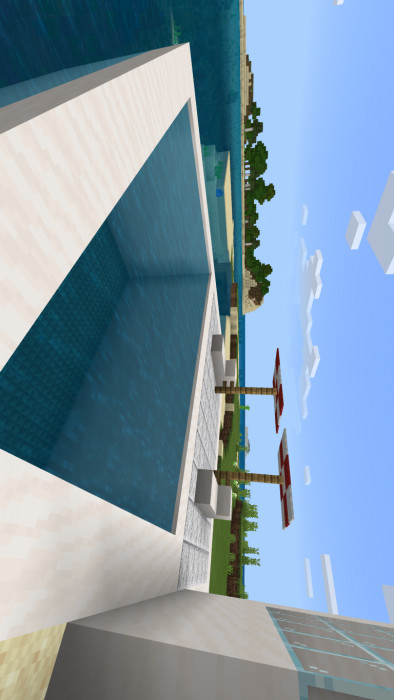 Minecraft<span>(Mods and maps of modern mansions at sea)</span> screenshot image 1_funmod.online