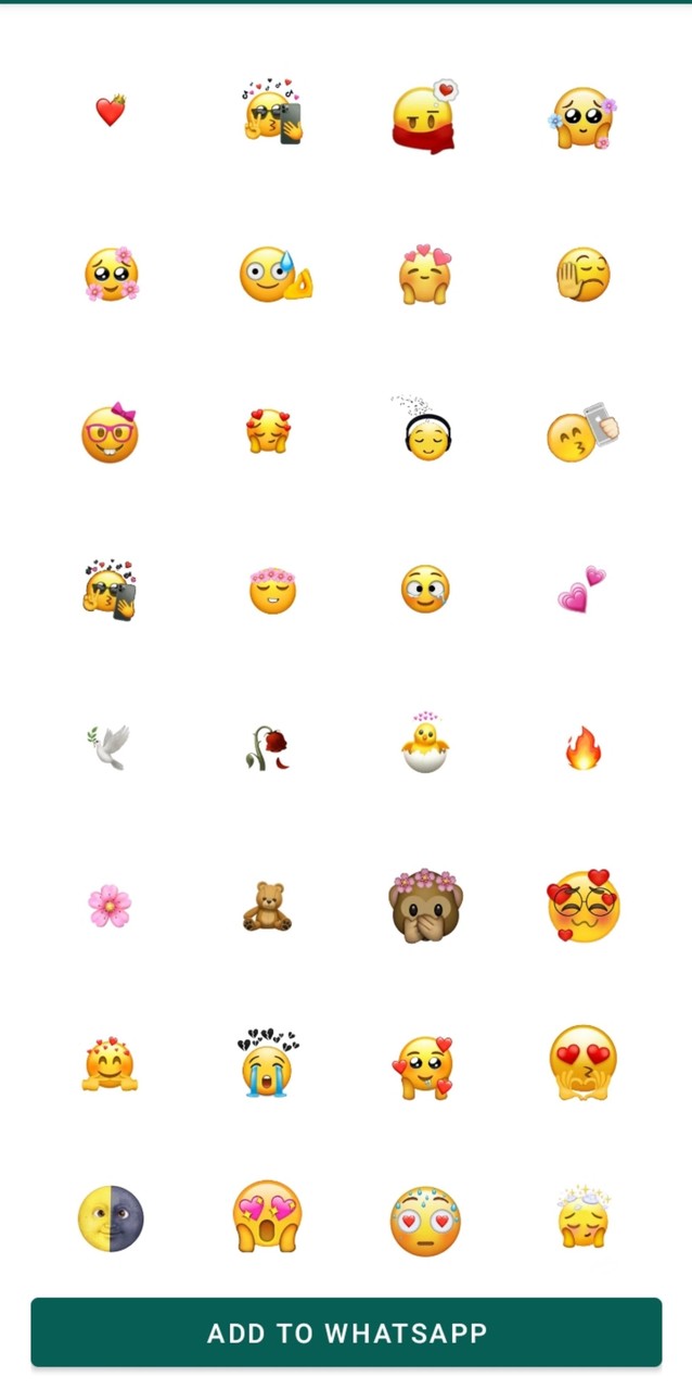 Cute Emoji Stickers screenshot image 19_funmod.online