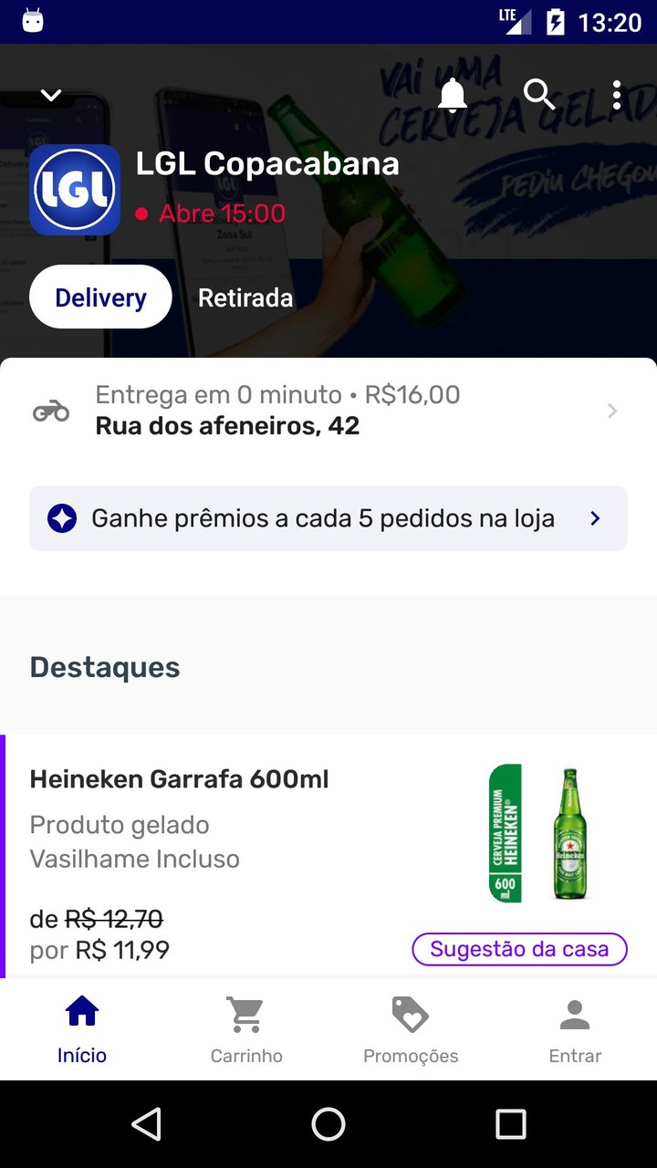 LGL Delivery de Bebidas screenshot image 6_funmod.online