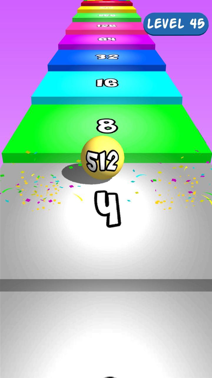 Merge 2048 Run Ball screenshot image 4_funmod.online