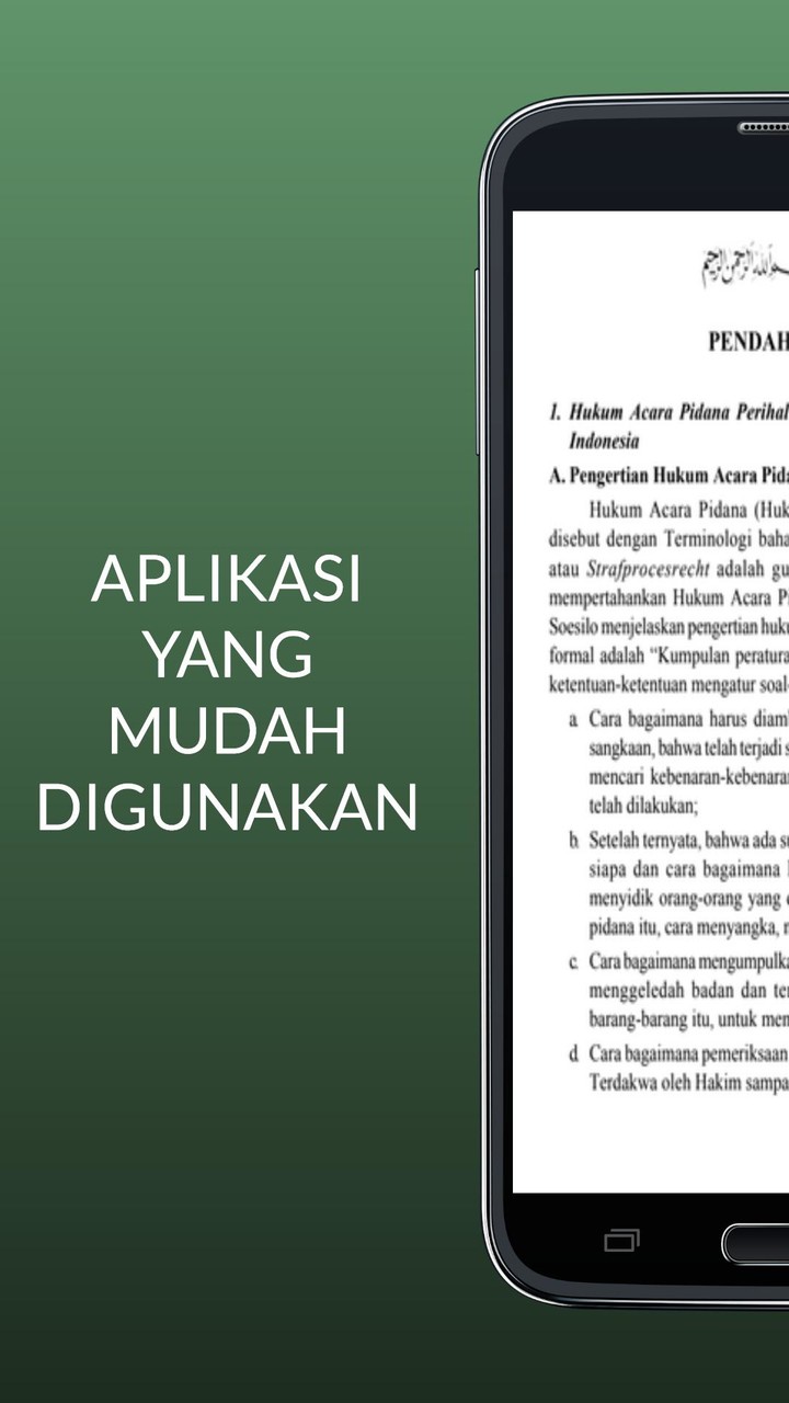 Buku hukum acara pidana e-book screenshot image 9_funmod.online