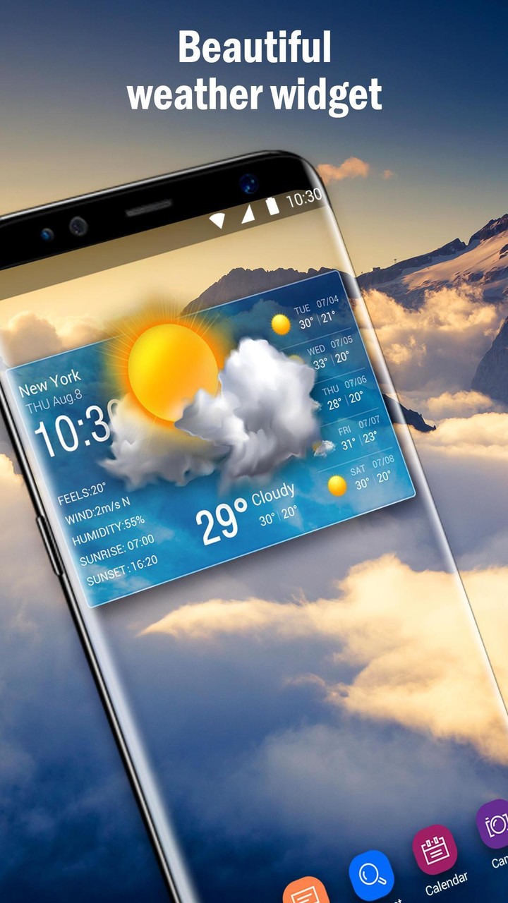 Weather report& forecast pro screenshot image 1_funmod.online