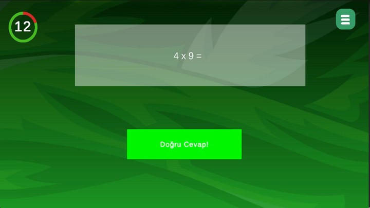 Çarpım Tablosu Oyunu screenshot image 5_funmod.online
