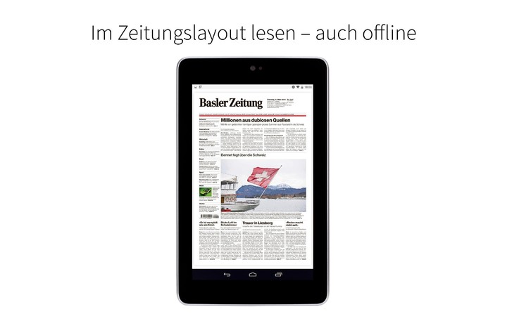 Basler Zeitung E-Paper screenshot image 12_funmod.online
