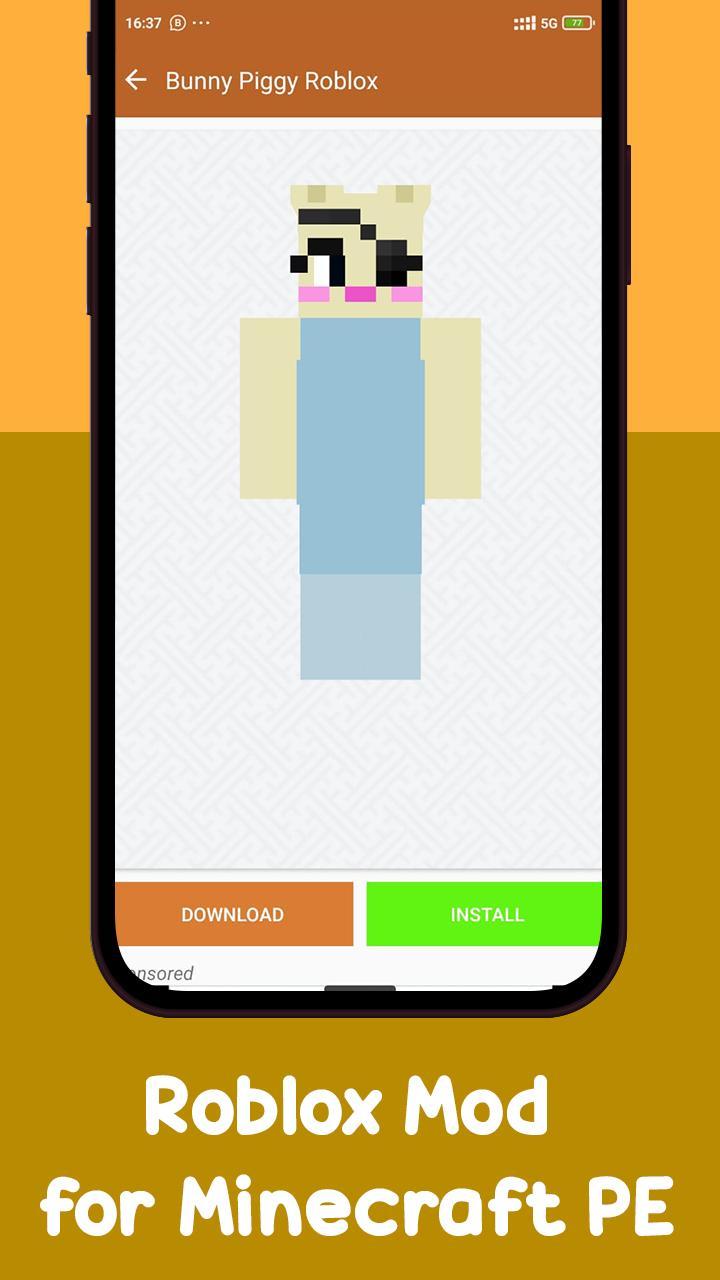 Roblox Mod for Minecraft PE screenshot image 2_funmod.online