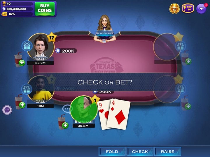 Texas Holdem Mania- Poker Game screenshot image 11_funmod.online
