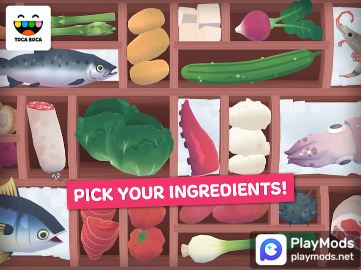 Toca Kitchen Sushi Restaurant<span>(Full Unlocked)</span> screenshot image 2_funmod.online