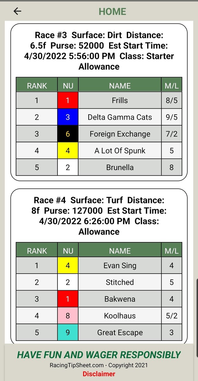 Horse Racing Tips screenshot image 7_funmod.online
