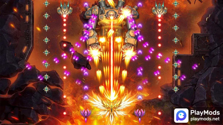 Raiden Fighter: Alien Shooter<span>(Mod Menu)</span> screenshot image 1_funmod.online