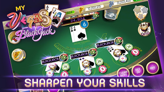 myVEGAS BlackJack 21 Card Game<span>(Unlimited money)</span> screenshot image 17_funmod.online