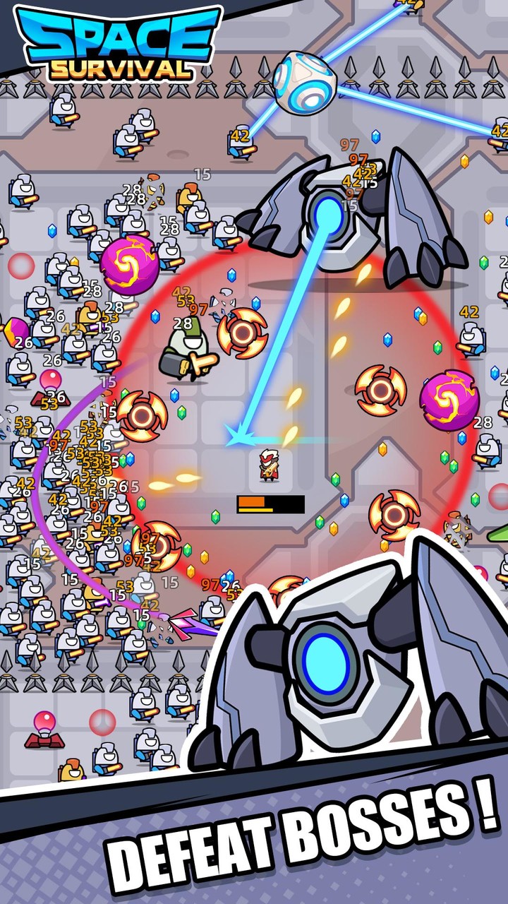 Space Survival.io screenshot image 2_funmod.online