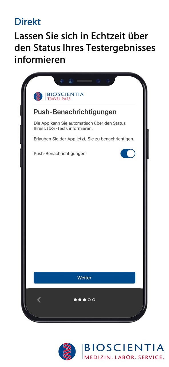 Bioscientia Travel Pass screenshot image 2_funmod.online