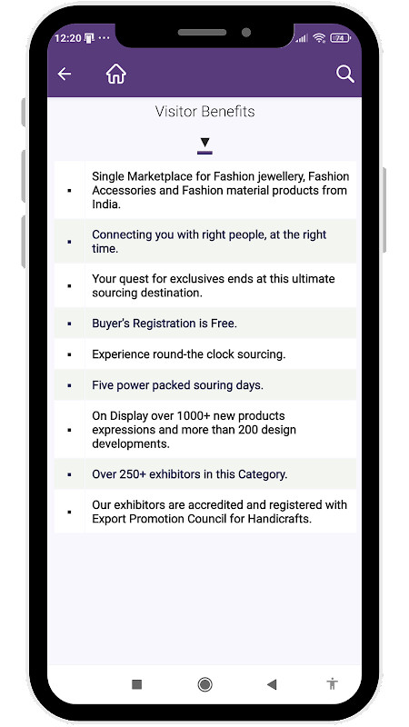 EPCH India - IHGF Delhi Fair screenshot image 11_funmod.online