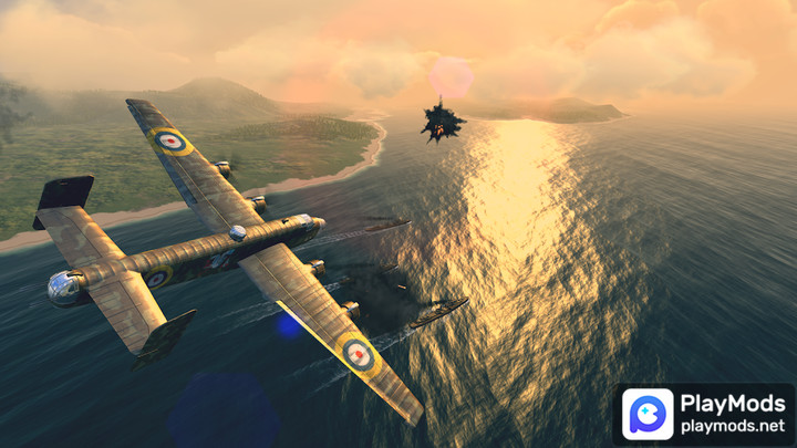 Warplanes: WW2 Dogfight<span>(Unlimited Money)</span> screenshot image 3_funmod.online