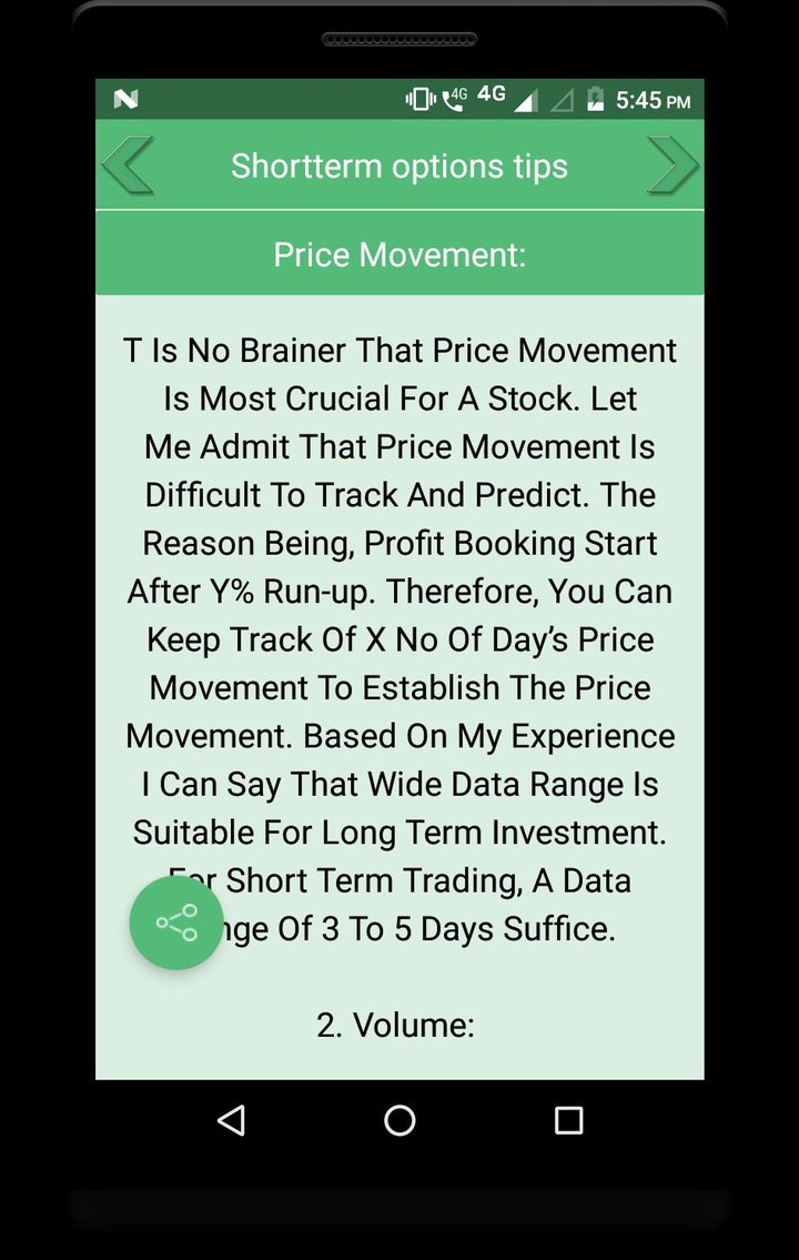 Shortterm options tips screenshot image 7_funmod.online