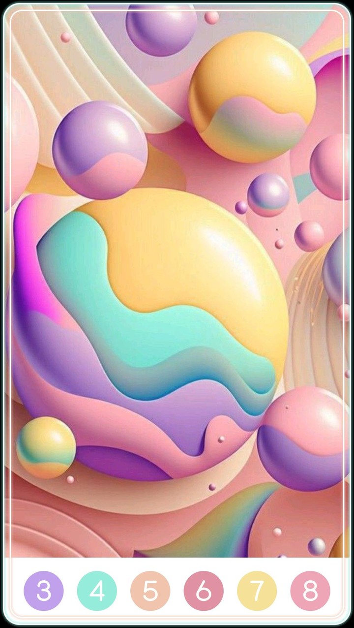 Candy Color by Number screenshot image 4_funmod.online