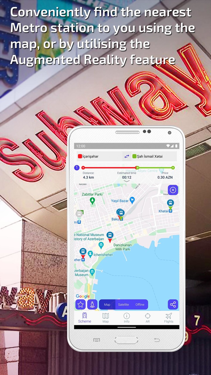 Baku Metro Guide & Planner screenshot image 4_funmod.online