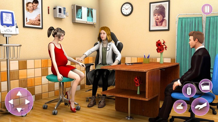 Virtual Mother Pregnant Game screenshot image 9_funmod.online