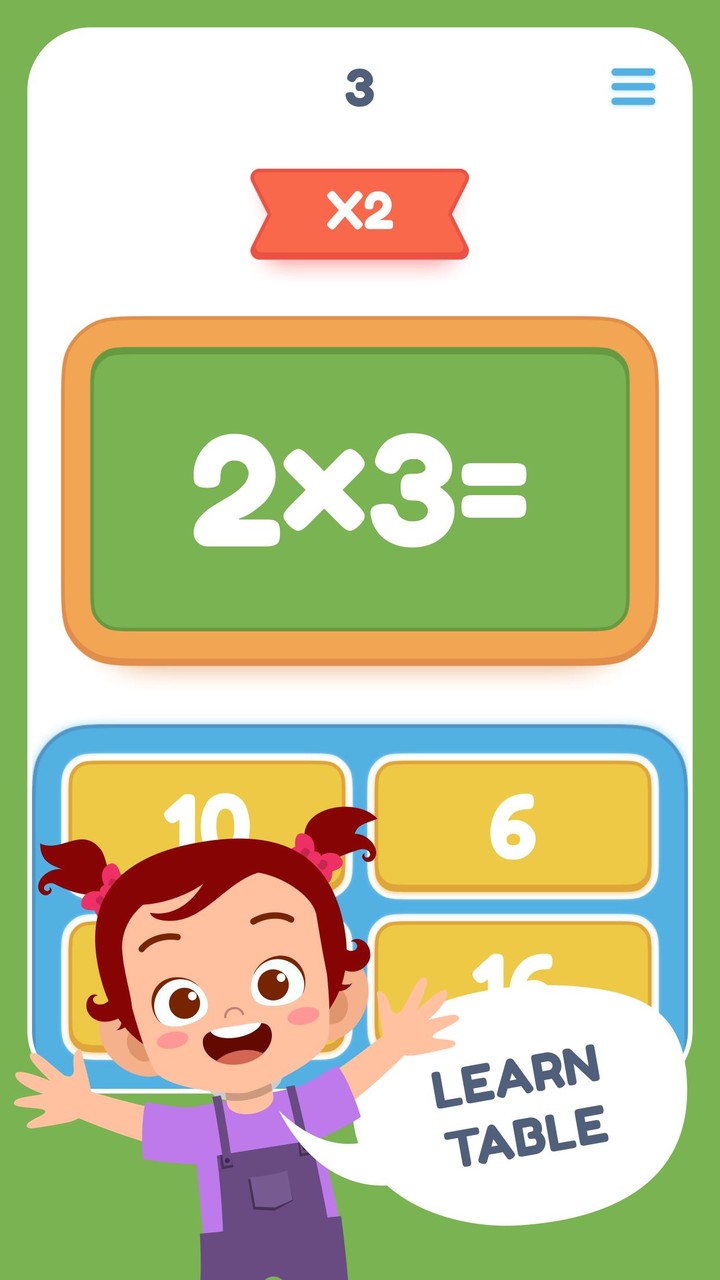 Multiplication Table Math Game screenshot image 1_funmod.online