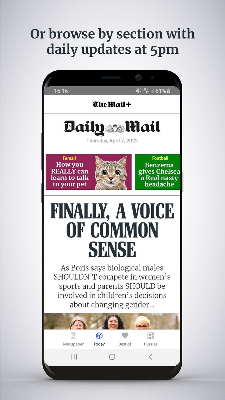 Daily Mail Newspaper screenshot image 2_funmod.online