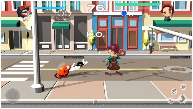 Chainsaw Man Kick Demon games screenshot image 1_funmod.online