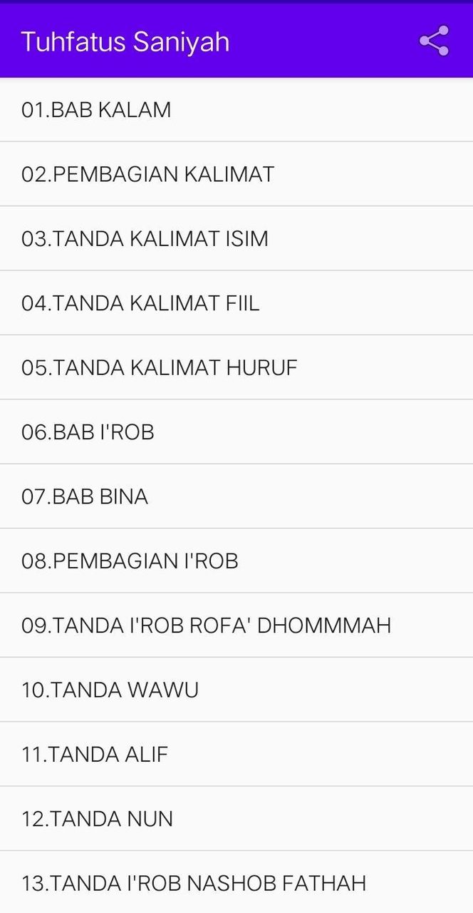 Syarah kitab Jurumiyah. screenshot image 1_funmod.online