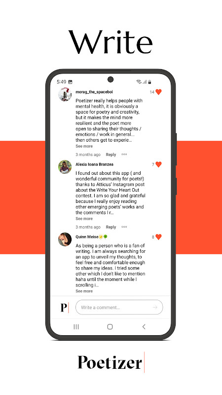 Poetizer: Read, Write, Publish screenshot image 5_funmod.online
