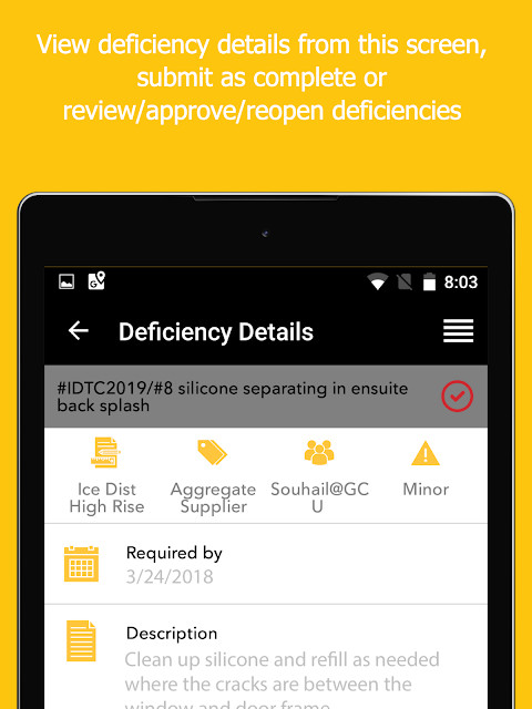 WalkThru Construction Deficiency App - Punchlist screenshot image 11_funmod.online