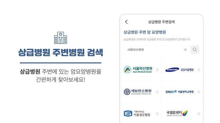 힐링미 - 전국 암요양병원 소개 및 상담 앱 screenshot image 2_funmod.online