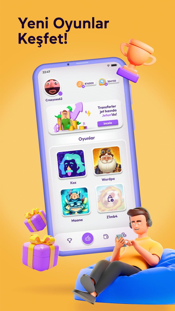 Jeton screenshot image 1_funmod.online