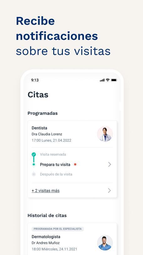 Doctoralia: pide citas médicas screenshot image 6_funmod.online