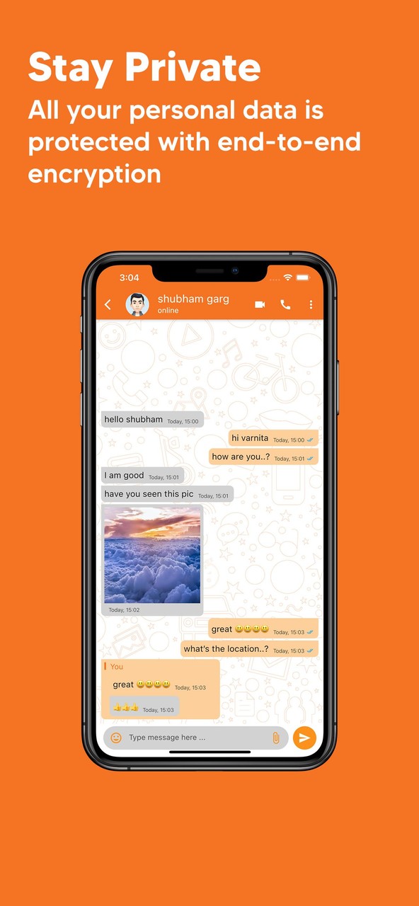 Surya - Secure Chat screenshot image 35_funmod.online