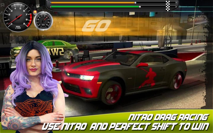 Fast Cars Drag Racing game screenshot image 1_funmod.online