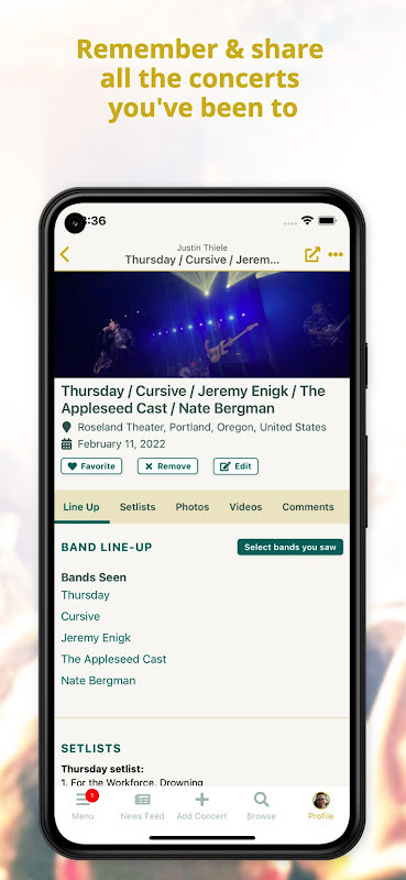 Concert Archives screenshot image 7_funmod.online
