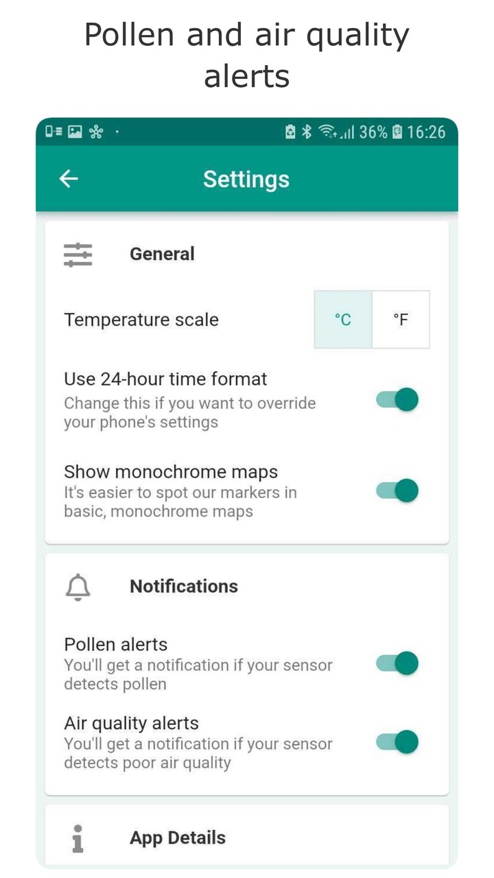 Airmine Sensor | AQ and Pollen screenshot image 28_funmod.online