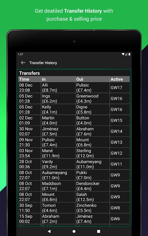 Fantasy Football Manager (FPL) screenshot image 12_funmod.online