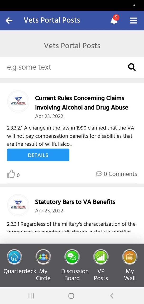 Vets Portal screenshot image 8_funmod.online
