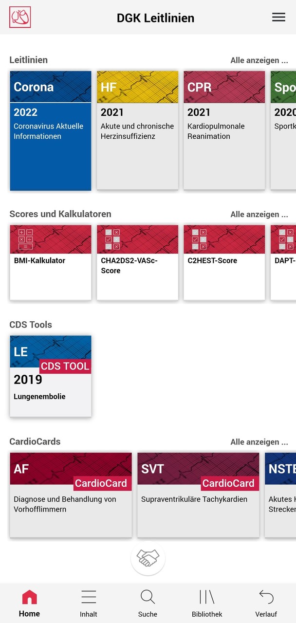 DGK Pocket-Leitlinien screenshot image 2_funmod.online