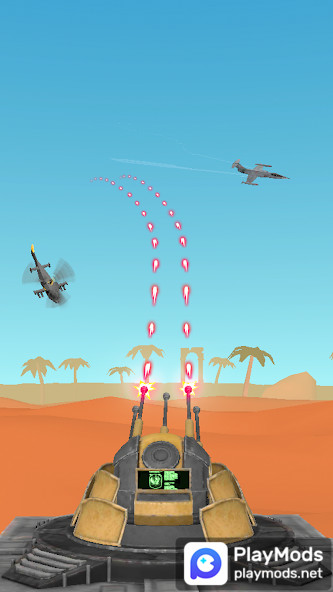 Air Defense: Airplane Shooting<span>(Unlimited Resources)</span> screenshot image 2_funmod.online