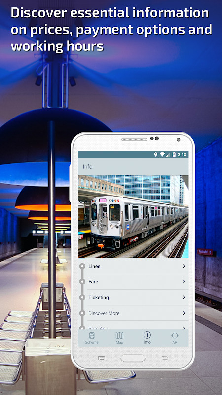 Chicago L Guide and Subway Route Planner screenshot image 5_funmod.online