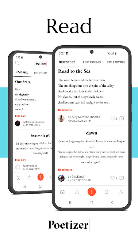 Poetizer: Read, Write, Publish screenshot image 3_funmod.online